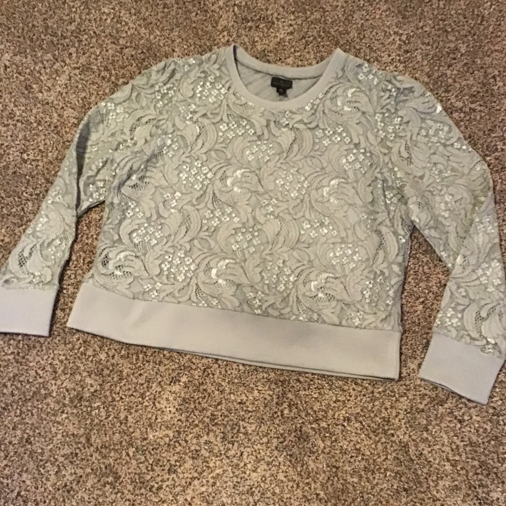 Worthington Embellished Pullover Sweater Sz XL